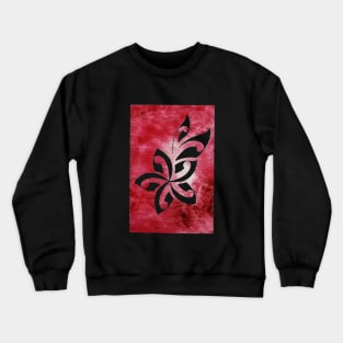 Tribal Plumeria Crewneck Sweatshirt